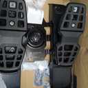 Turtle Beach VelocityOne Universal Rudder Pedals for Windows 10 & 11 PCs, Xbox Series X, Xbox Series S, and Xbox One Featuring Smooth Rudder Axis, Adjustable Brakes and Pedal Width  Black