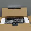 Elite Gourmet ESB-301BF Countertop Single Cast Iron Burner, 1000 Watts Electric Hot Plate, Temperature Controls, Power Indicator Lights, Easy to Clean, Black