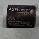 AGE beautiful Permanent Hair Color Dye Liqui Creme | 100% Gray Coverage | Anti-Aging Haircolor | Biotin for Thicker, Fuller Hair | Professional Salon Coloring (3NN Darkest Intense Brown)