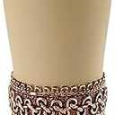 Avanti Braided Medallion Lotion Pump, Gold, 
5.5"L x 2.59"W x 8.38"H