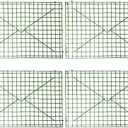 18 Pcs Artificial Flower Grid Panels,DIY Flowers Wall Frames,Flowers Wall Arches Backdrop,Plastic Fences Frames for Wedding Party Flower Grids,Artificial Flowers Plant Base, 4Pieces, 16x24 Inches