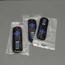 YAPROMO Baby Teething Toys,2 Pcs TV Remote Control Shape Teether Toys, Food Grade Silicone Chew Toy (Deal Black)