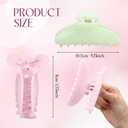 Knitgrip 20 Pcs Large Acrylic Hair Claw Clips Bulk for Women Cute Non-slip Hold Clamps Bulk for Thick or Thin Hair French Barrettes Accessories(4.13 Inches,Sweet Color)
