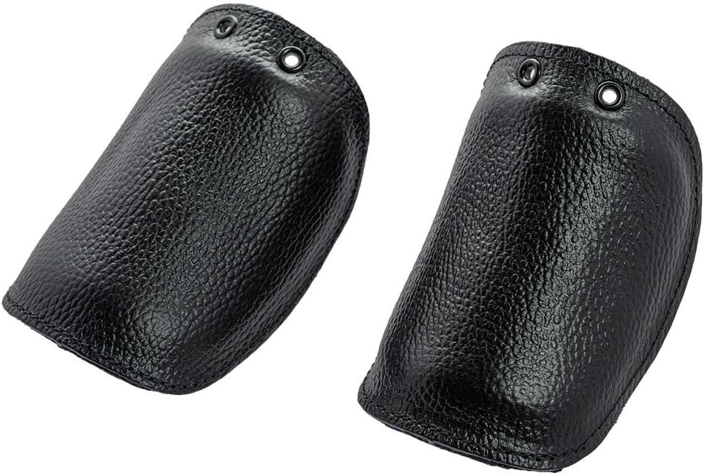 Leather Metatarsal Guard, Metatarsal Shield Footwear Attachment for Metatarsal Guard Safety Shoe Protectors Cover Metatarsal Protector for Shoe, Work Boot Universal Size with Laces (1 Pair)