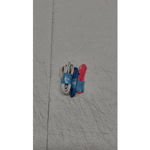 Micro-USB to USB Cable - 3 ft, Pack of 3(White, Blue, Pink)