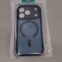 FNTCASE for iPhone 17 Pro Case: [Compatible with Magsafe] Translucent Matte Cases with [Full Camera Protection] [Screen Protector] Military Grade Shockproof Protective Phone Cover - Blue