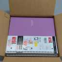 Five Star Spiral Notebook + Study App, 6 Pack, 1 Subject, Wide Ruled Paper, 8" x 10-1/2", 100 Sheets, Fights Ink Bleed, Water Resistant Cover, Assorted Colors (38042)