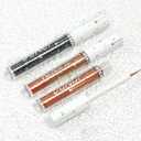 6-Pack Glitter Eyeliner Set - Waterproof Shimmer Liquid Eyeliner with Sparkling Gold, Silver, Holo & More, Smudge-Proof for Parties, Daily Use