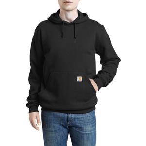 Carhartt Men's Loose Fit Midweight Sweatshirt (XX-Large Tall, Black)