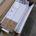 80" Fireplace TV Stand with Double LED Lights for TVs UP to 80", Electric Fireplace Entertainment Center with Storage Cabinets, TV Console for Living Room, Office, White