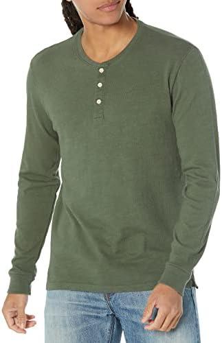 Velvet by Graham & Spencer Velvet Men's Gabe Long Sleeve Henley, XXL
