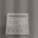 Momcozy Flange Insert 15/17/19/21mm Compatible with 24mm Flange/Shield of Most Pumps, Insert for Breast Pump Replacement Accessories, 4PCS (Transparent)