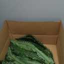 Fake Ferns, 48in Large Artificial Ferns for Outdoors & Indoors, 88 Fronds Lifelike Silk Faux Fern Greenery Plants Ideal for Porch Planters Windowsill Garden Home Decor, Potted or Hanging, UV Resistant