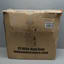 FDW Cat Tree 54in Cat Tower Multi-Level Durable Cat Scratching Post & Cozy Fun Cat Jumping Platform Space Saving Cat Condo Pet Play House for Indoor Cats,Dark Gray