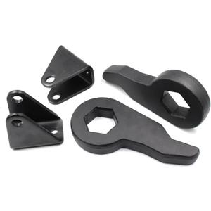 1-3 inch Leveling Lift Kit with Shock Extender Brackets Compatible with 2001-2010 Chevy Silverado & GMC Sierra 1500HD 2500 2500HD 3500 3500HD 2WD 4WD 8 Lug Torsion Bars Keys