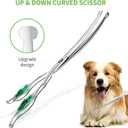 LovinPet Professional 6 in 1 Germany Stainless Steel Dog Grooming Scissors Kit