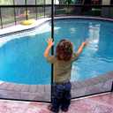 WaterWarden Pool Safety Fence for Inground Pool, 4 x 24 ft., Guards Children and Pets, UL Certified to ASTM F2288, 4 Foot Tall Removable Barrier, Hardware Included, 2 Sets of 4'x12', Black