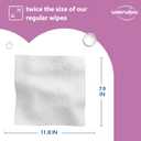 2 x WaterWipes Sensitive+ Body & Intimate Wipes, 3-In-1 Cleans, Cares, Protects, 99.9% Water, Unscented & Hypoallergenic Hygiene Wet Wipes, Adult Care, 90 Wipes (3 Packs)