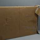 Bookshelf 6 Tier Freestanding 70.87" Modern Book Case Display Shelf with X-Shaped Hollow Pattern and Thick MDF Material for Bedroom, Home Office, and Living Room, Coffee Brown