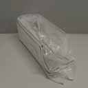 2 Pack Stackable Refrigerator Organizer, Soda Can Dispenser Pop Cans Container Beverage Holder with Lid for Fridge, Freezer, Kitchen, Clear Plastic Storage Bins-Holds 10 Cans Each (Clear)