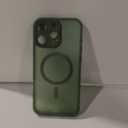 TOCOL for iPhone 16 Pro Max Phone Case Compatible with Magsafe Full Camera Protection Drop Protection Magnetic Translucent Matte Back Bumper Phone Case for 16 Pro Max 6.9-Inch (Alpine Green)