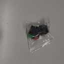 JD 2pcs 30A 125V/250V AC Large Current Rocker Switch ON/Off Switch 4Pins Toggle Switch with UL Certificate (Red green switch)