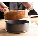 Juvale Brown Parchment Paper Rounds with Lift Tabs, 8 inch Nonstick Cake Pan Baking Liners - 100 Sheets