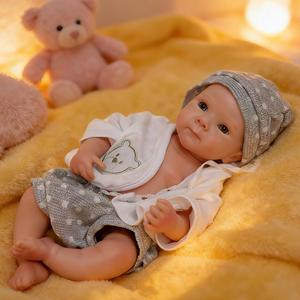 13 Inch Bettie Full Body Silicone Dolls Can Open Mouth Whole Silicone Reborn Baby Dolls that Look Real Babies