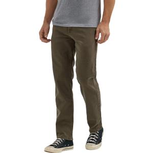 Wrangler Authentics Mens Classic 5-Pocket Relaxed Fit Flex Jean (36W x 29L, Olive)