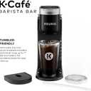 Keurig K-Caf Barista Bar Single Serve Coffee Maker, with 3 Brew Sizes, Hot and Cold Brew Capabilities, 2oz Coffee Shot Button, Black 