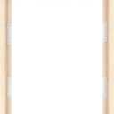 MCS Canvas Float Frames 18x24 Frame, Natural Woodgrain for Finished Canvases, Vertical & Horizontal Wall Hanging Large with Adhesive for Canvas Paintings (1-Pack)