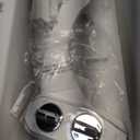 LUXE Bidet NEO 185 Plus - Dual Nozzle, Non-Electric Bidet Attachment for Toilet Seat, Patented Slide-In Install, 360 Self-Clean, EZ-Lift to Clean, Feminine & Rear Wash (Chrome)