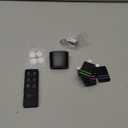 Esky Key Finder Locator with Sound, Stick-on TV Remote Control Finder, Item Locator Tags with 85dB Noise Sound 6 Receivers, Wallet Tracker Key Finders for Finding Keys, Remote Gift Idea