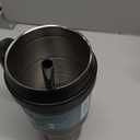 REDUCE Chiller Vacuum Insulated 40 oz Tumbler with Spill-Proof Silicone Straw - Sustainable Tritan Lid with Water Intake Markers - Soft Sit Base Travel Mug - Dishwasher Safe - Phantom