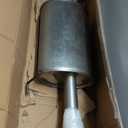 Stainless Steel Rear Exhaust Muffler + Gasket+ Bolt Kit for 2006-2011 Honda Civic 1.8L 2006-2011 Civic Hybrid 1.3L