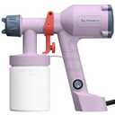 Tilswall Paint Sprayer,Upgraded Ultra-Light Electric Paint Spray Gun with 2 Nozzles & 4 Patterns Easy to Clean for Fences, Sheds, Walls, Ceilings, Furniture, Cabinets, Garden & DIY