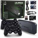 Retro Game Console TV Stick 64GB 4K HDMI | 20,000+ Classic Games | 2 Wireless Controllers | Vintage Arcade Gaming System | Plug & Play for Family Fun