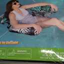 SLOOSH Inflatable Pool Floats Adult,2 Packs Floating Lounge Chairs,Blow up Pool Noodles for Adult Heavy Duty,Floating Chair for Party Summer Water Beach Lake Fun