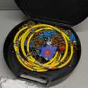 Auto Tightening Snow Chains Tire Chains, 1-Minute Quick Install, Twist-Link, Wear-Resistant, Universal for Car/SUV/Pickup Trucks, Multi-Weather Emergency Traction, Set of 2 (HLN-150, 3.9mm)