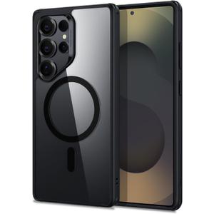 ESR for Samsung Galaxy S25 Ultra Phone Case, Compatible with MagSafe, Magnetic Case for S25 Ultra, Military-Grade Protection, Yellowing Resistant, Classic Series, Clear Black