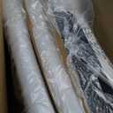 COLAMY Upholstered Fabric Dining Chairs Set of 2, Parsons Dining Room Kitchen Side Chair with Nailhead Trim and Wood Legs - Beige