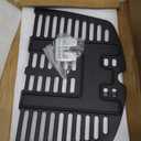 Uniflasy 7644 Cast Iron Cooking Grates for Weber Q100, Q1000, Q120, Q1200, Q1400, 516001, 516002, 50060001, 51010001, 51060001, Baby Q Gas Grill, 2 Pack