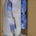 Automatic Shoe Cover Dispenser with 200 Pcs Disposable Shoe Covers, Booties for Portable Machine Fits Size Up to 11 US men or women and up for Home, Factory (Grey)