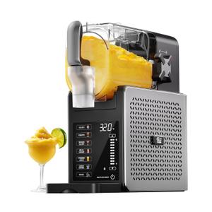 Fiii Slushie Machine 92 oz, Slushy Machine for Home, 6 Preset Programs, Quiet Operation, LED Display, Auto-Clean, No Ice Needed, Perfect for Milkshakes, Margarita Smoothie, Frappes and More (Black Silver) Fiii Slushie Machine 92 oz, Slushy Machine for Home, 6 Preset Programs, Quiet Operation, LED Display, Auto-Clean, No Ice Needed, Perfect for Milkshakes, Margarita Smoothie, Frappes and More (Black Silver)