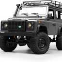 MN-99S RC Car, 1:12 Scale RC Rock Crawler, 4WD Off-Road RC Truck RTR, 2.4G Remote RC Land Rover Vehicle Models for Adults Hobby Gifts (Gray)