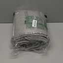 GRANNY SAYS Bathroom Rugs Sets 3 Piece, Super Soft Absorbent Microfiber Bath Mats Non Slip Washable, U-Shaped Toilet Rug Bath Rugs for Tub Shower (Grey, 16" x 24" + 20" x 32" + U Shaped 20" x 24")