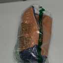 Set of 2 Navy and Brown Decorative Throw Pillow 17x17