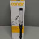 Conair Instant Heat 1.25-Inch Curling Iron for Medium & Long Hair, Long Barrel Curling Iron with 25 Heat Settings, Fast Heat-Up, Dual Voltage Hair Curler for Loose Curls & Beach Waves, Easy Clamp
