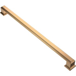 Alzassbg 10 Pack Champagne Bronze Cabinet Pulls, 10 Inch(256mm) Hole Center Cabinet Handles Kitchen Pulls for Cabinets and Drawer AL3071TGP