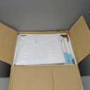 TOLEAD Kids Vanity Table and Chair Set, Kids Vanity with Lights, Princess Makeup Vanity Desk, Girls Vanity Set with Stool, Toddler Make Up Vanity Desk with Storage Space for Little Girls